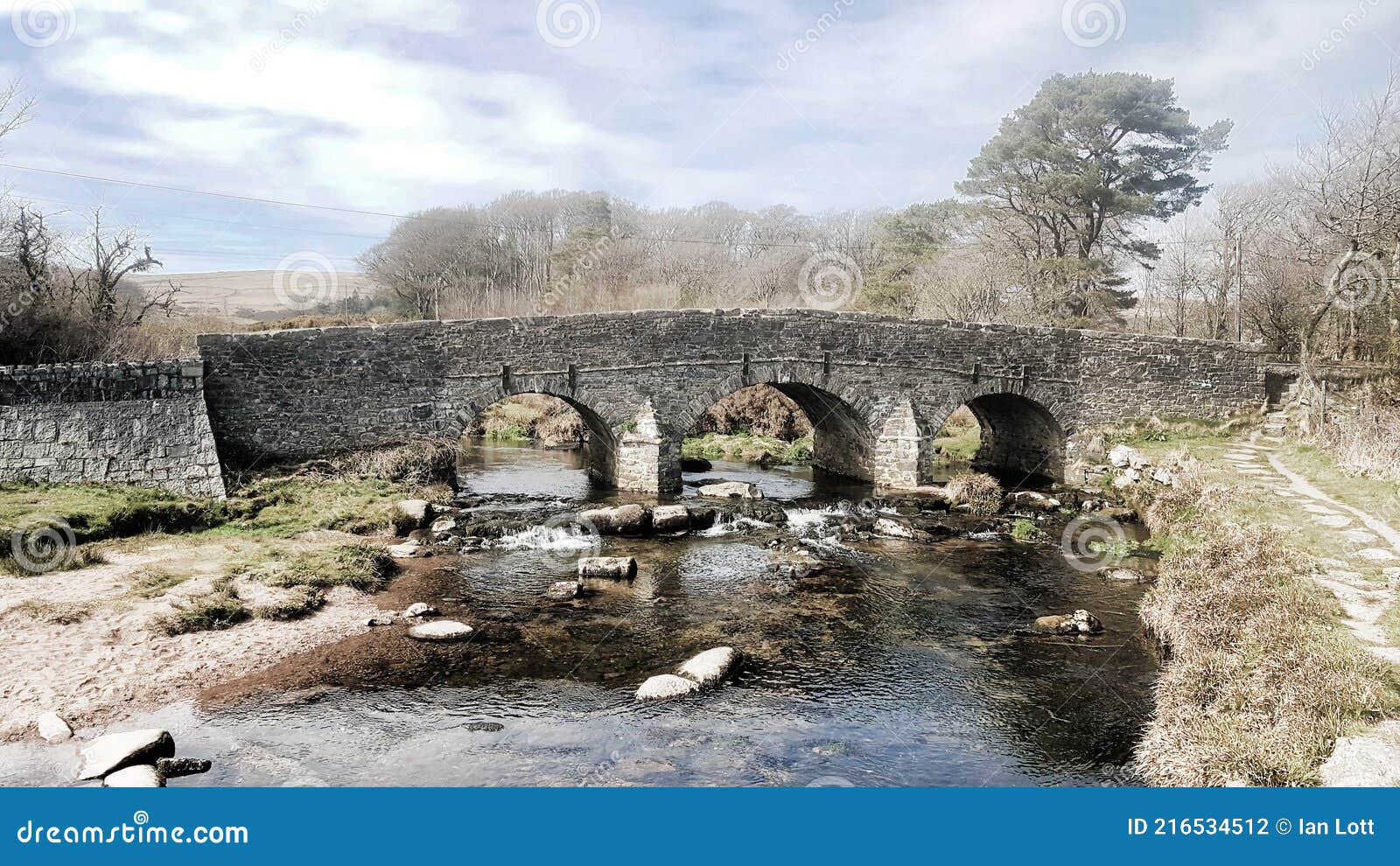 postbridge is best known for its fine example of an ancientÃÂ clapper bridge